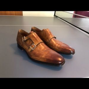 Magnanni Double Monk Strap Dress Shoes